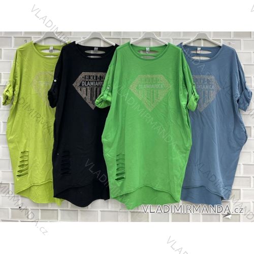 Shirt blouse 3/4 sleeve (UNI XL-3XL) ITALIAN MODA IM420486