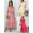 Summer short sleeve summer dress (S / M ONE SIZE) ITALIAN FASHION IMWY21019