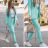 Set of long sweatpants and long sleeve sweatshirt for women (UNI S / L) TURKISH FASHION IMK20148