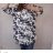 Tunic Long Sleeve Women's Oversized Camouflage (3XL / 4XL ONE SIZE) ITALIAN FASHION IMWQ2191215a