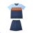 Women's short sleeve nightgown (M-3XL) WOLF D2031