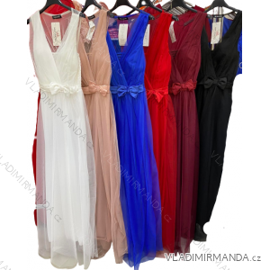 Long formal elegant ball gown dress (UNI s-m) ITALIAN FASHION IMM20FL5620