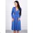 Dress with cut-out under the bust jeans