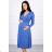 Dress with cut-out under the bust jeans