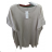 Tunic extended dress mini short sleeve women's OVERSIZE (UNI M / 2XL) ITALIAN FASHION IM720052