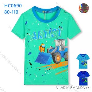 T-shirt short sleeve boys (98-128) KUGO HC0625