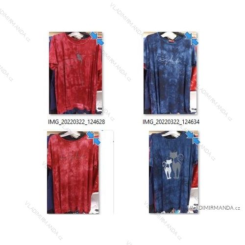 T-shirt short sleeve ladies (uni L / 2XL) MODA ITALY TML21016