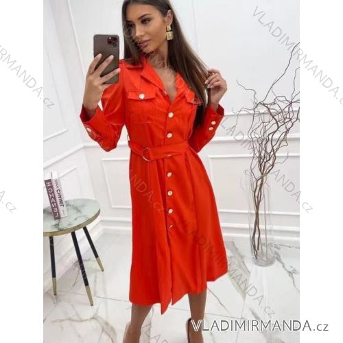 Dress with 3/4-sleeve ladies pocket (uni sl) ITALIAN Fashion IMWD20527