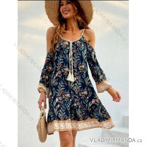 Spanish summer dress on straps women (S / M / L ONE SIZE) ITALIAN FASHION IMWM221521