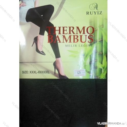 Leggings long thermo ladies bamboo (m-xxl / black) RUYIZ YB-125

