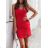 Šaty mini letní na ramínka dámské (S/M ONE SIZE) ITALSKÁ MÓDA IMD22376