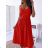 Šaty letní na ramínka květované dámské (S/M/L ONE SIZE) ITALSKÁ MÓDA IMD22377