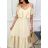 Summer short sleeve summer dress (S / M ONE SIZE) ITALIAN FASHION IMWY21019