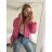Blouse long sleeve with ruffles women (UNI S / L) ITALIAN FASHION IMK20159