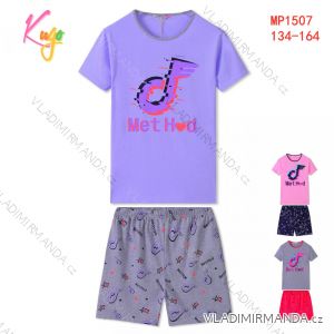 Girls' short pajamas (134-164) KUGO MP1507