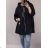 Coat Women's Long Jacket (S / M / L ONE SIZE) ITALIAN FASHION IMC21697