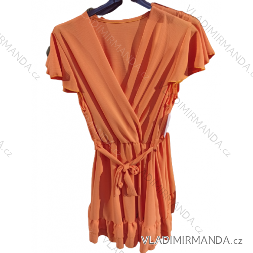 Sleeveless Short Sleeve Dress Ladies (uni sm) ITALIAN Fashion IM21818017