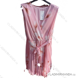 Sleeveless Short Sleeve Dress Ladies (uni sm) ITALIAN Fashion IM21818017