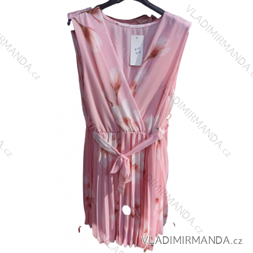 Sleeveless Short Sleeve Dress Ladies (uni sm) ITALIAN Fashion IM21818017