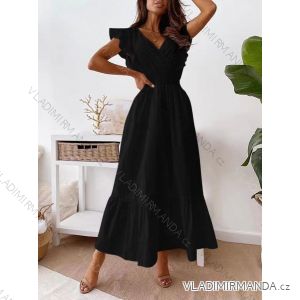 Women's Long Sleeveless Summer Dress (S / M / L ONE SIZE) ITALIAN FASHION IMD22390