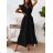 Women's Long Sleeveless Summer Dress (S / M / L ONE SIZE) ITALIAN FASHION IMD22390