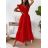 Women's Long Sleeveless Summer Dress (S / M / L ONE SIZE) ITALIAN FASHION IMD22390