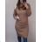 Women's long sleeve sweater (S -M -L ONE SIZE) Italian fashion IM820057 black L / XL
