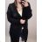 Women's long sleeve sweater (S -M -L ONE SIZE) Italian fashion IM820057 black