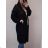 Women's long sleeve sweater (S -M -L ONE SIZE) Italian fashion IM820057 black