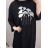 Šaty s 3/4 rukávem dámské nadrozměr (L-4XL) POLSKÁ MÓDA PMWT22010