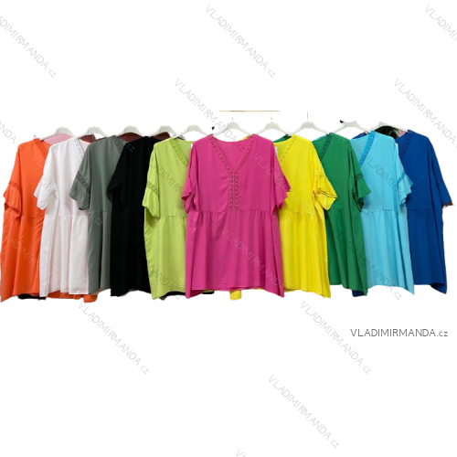 Tunic / blouse long sleeve women's oversized (3XL / 4XL ONE SIZE) ITALIAN FASHION IMWQ2191650