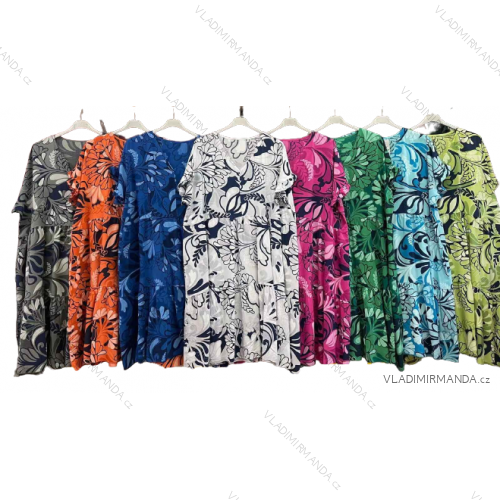 Women's short sleeve tunic (uni xL / 2XL) TURKISH FASHION TM9200691