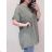 Tunic extended dress mini short sleeve women's OVERSIZE (UNI M / 2XL) ITALIAN FASHION IM720052