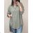 Shirt Dress 3/4 Sleeve Ladies (UNI XS-M) ITALIAN FASHION IM120068