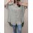 Shirt Dress 3/4 Sleeve Ladies (UNI XS-M) ITALIAN FASHION IM120068