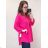 Women's short sleeve tunic (uni xL / 2XL) TURKISH FASHION TM9200691