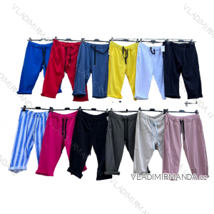 Sweatpants baggy 3/4 short women's (UNI SM) ITALIAN FASHION IMD20406