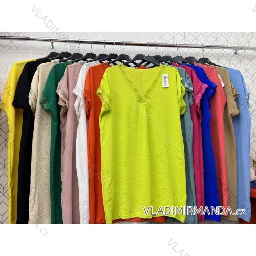 Dress with 3/4-sleeve ladies pocket (uni sl) ITALIAN Fashion IMWD20527