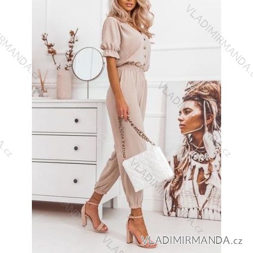 Women's long sleeve blouse (S / M ONE SIZE) ITALIAN FASHION IMWK21011