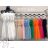 Women's Long Flared Dress Carmen Shoulders (S / M ONE SIZE) ITALIAN FASHION IMWA221622