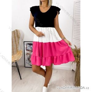 Summer short sleeve summer dress (S / M ONE SIZE) ITALIAN FASHION IMWY21019