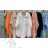 Women's oversized cotton long sleeve shirt (S / M ONE SIZE) ITALIAN FASHION IMWM221600