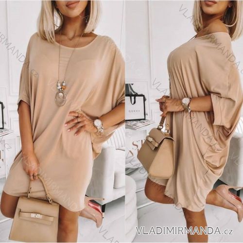 Summer short sleeve summer dress (S / M ONE SIZE) ITALIAN FASHION IMWY21019