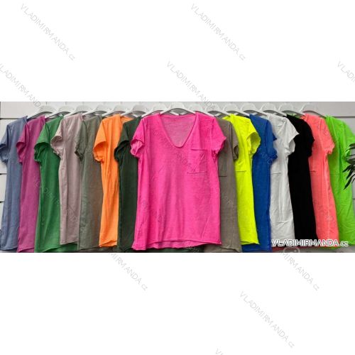 T-shirt short sleeve women (S / M ONE SIZE) ITALIAN FASHION IMWA21017