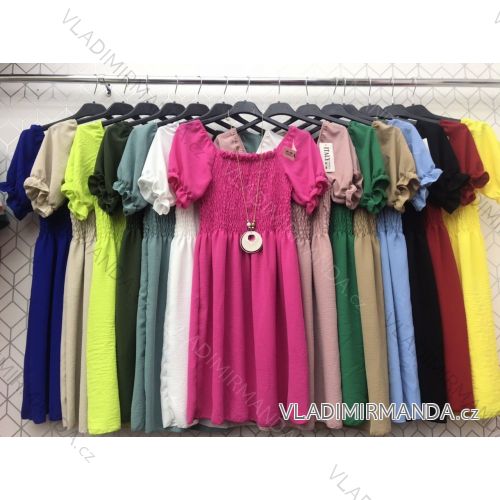 Carmen summer dress (S / M / L ONE SIZE) ITALIAN FASHION IMWY22051