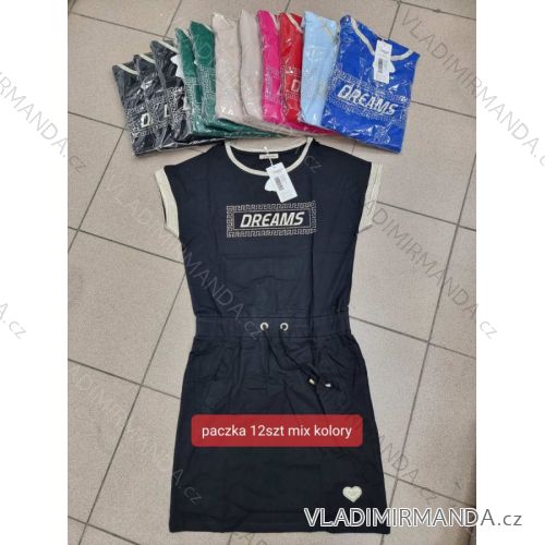 Women's summer short sleeve sports dress (S-XL) TURKISH FASHION TMWG22G55667