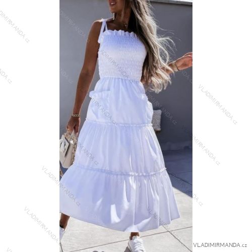 Dress with 3/4-sleeve ladies pocket (uni sl) ITALIAN Fashion IM3181746