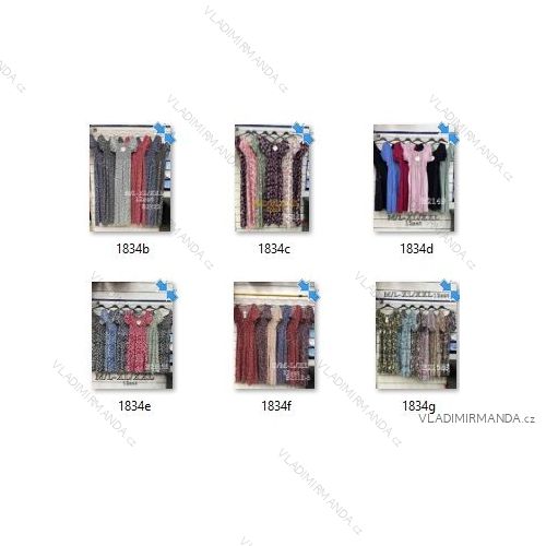 Women's long summer dress with straps (S / M ONE SIZE) ITALIAN FASHION IMWA221623