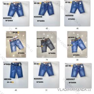 Jeans shorts for men (30-38) CATALOG M.SARA MSR22KRATASYM