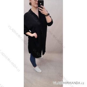 Tunic Shirt 3/4 Long Sleeve Ladies (uni M-L) ITALIAN FASHION IM420362